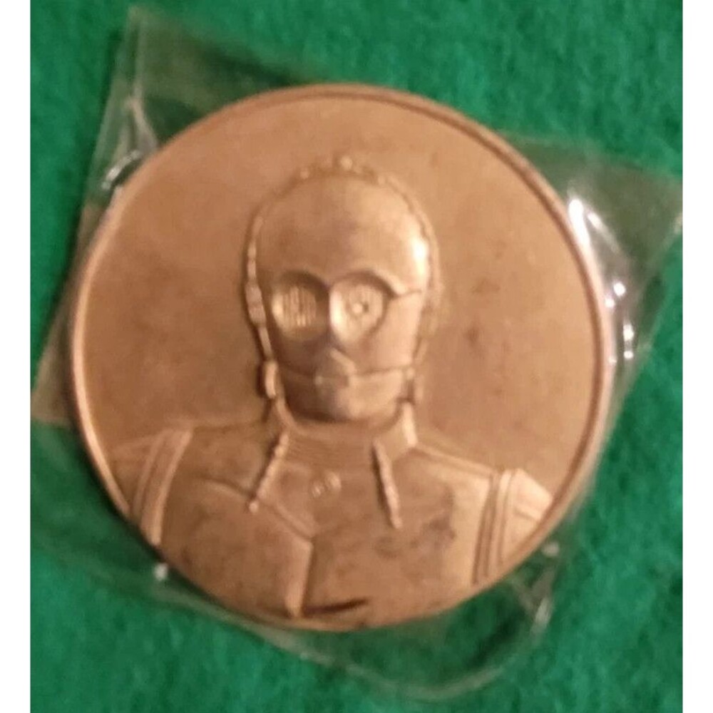 2005 Star Wars California Lottery Promo 6-Coin Set MINT - Complete Collection - Picture 6 of 8